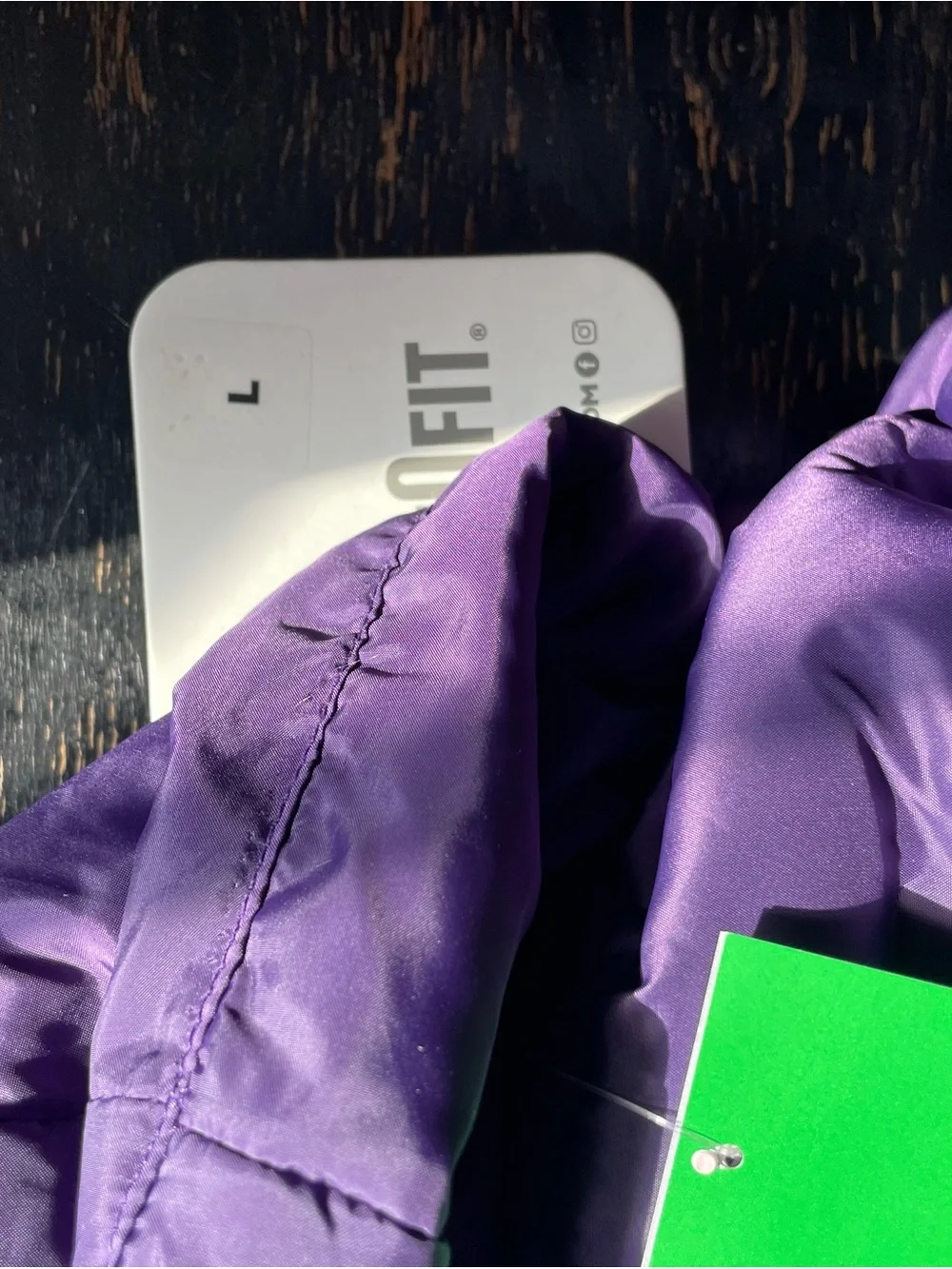 GF PET Purple Puffer Dog Coat
